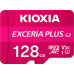 KIOXIA EXCERIA PLUS G2 UHS-I MicroSDXC 128GB 記憶卡 (U3 V30 A1) R: 100MB/s W: 65MB/s KIOXIA EXCERIA PLUS G2 UHS-I MicroSDXC 128GB 記憶卡 (U3 V30 A1) R: 100MB/s W: 65MB/s